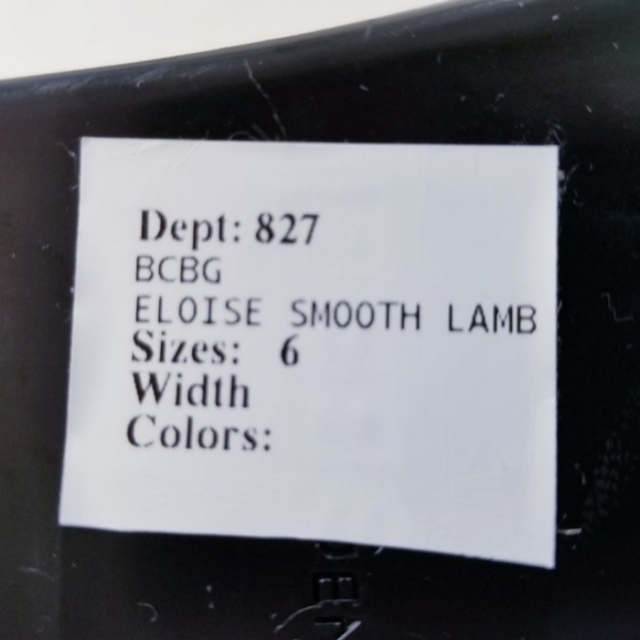 BCBG Generation Black Vegan Leather Slides - NIB - Picture 2 of 8